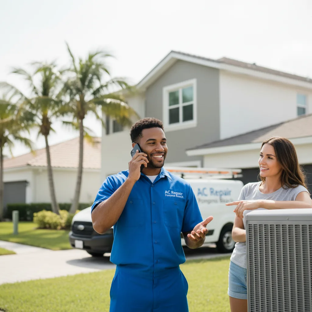 AC Repair Pompano Beach customer support in Solana Beach